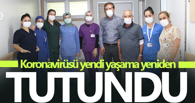 ANKA’da koronavirüsü yenip, yaşama yeniden tutundu