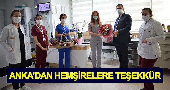 ANKA’dan hemşirelere teşekkür