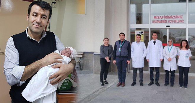 Anne Karnındaki Bebeğe Kan Transfüzyonu Yapıldı