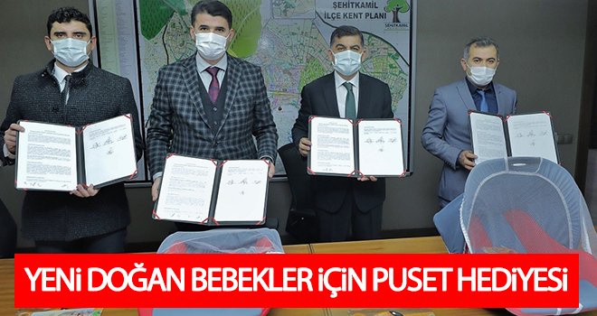 Annelere, puset ve eğitim kitapçığı hediye...