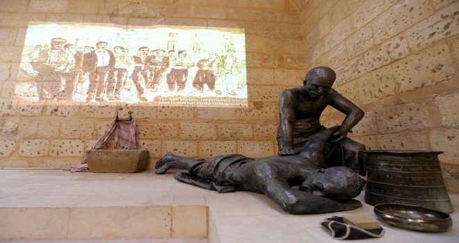 "ANTEP HAMAM" KÜLTÜRÜ MÜZEYE TAŞINDI