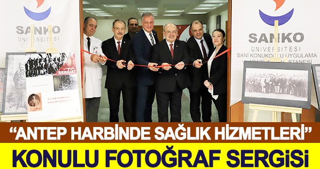 'Antep Harbinde Sağlık Hizmetleri' konulu sergi