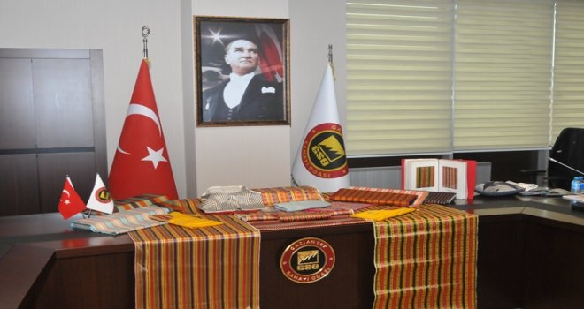 ANTEP KUTNU KUMAŞ'IN ULUSLARARASI TESCİL TALEBİ KABUL EDİLDİ