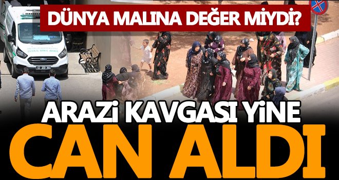 Arazi kavgasında kan aktı. 1 ölü, 2 yaralı