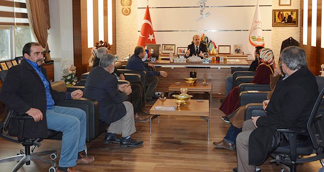 Arı Yetiştiricileri Birliği’nden Başkan Kılıç’a ziyaret