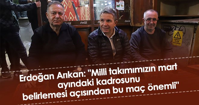 Arıkan: Türkiye’de Gaziantepspor’un yeri gerçekten çok başkaydı