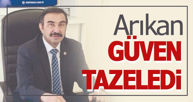Arıkan, yeniden seçildi...