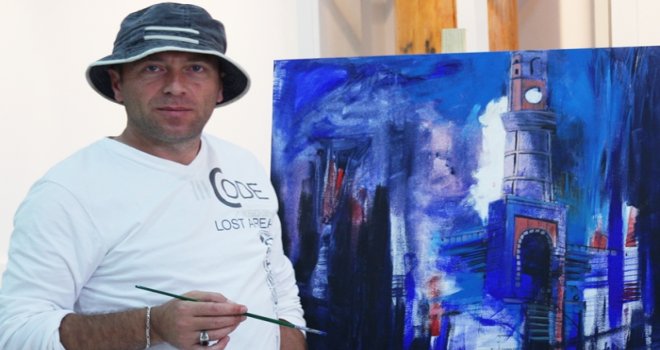 “Arttrio” sanat grubundan resim sergisi