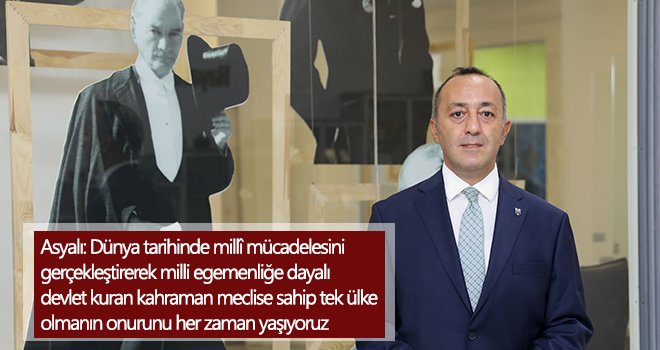 Asyalı'dan 29 Ekim mesajı