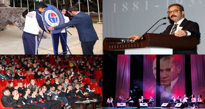 Atatürk GAÜN'de etkinliklerle anıldı