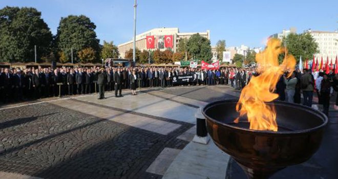 Atatürk, Gaziantep’te anıldı