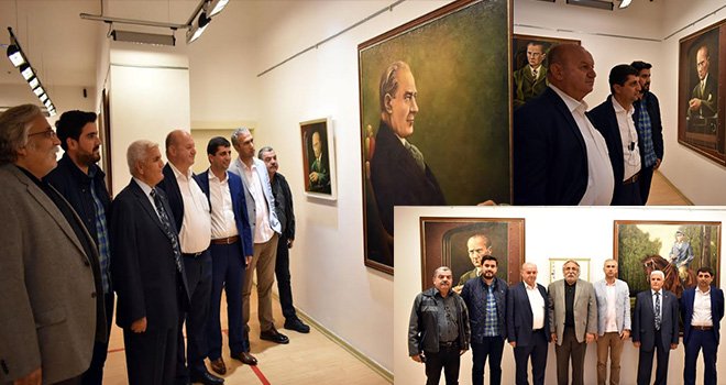 Atatürk portreleri sergisi Sanko Sanat Galerisi’nde