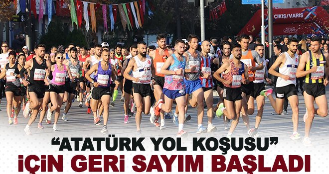 'Atatürk Yol Koşusu' için geri sayım başladı