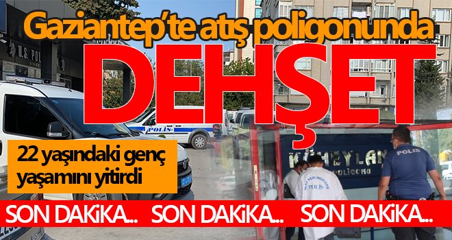 Atış poligonunda silah yanlışlıkla ateş aldı: 1 ölü 