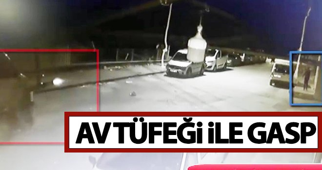 Av tüfeği ile hırsızlık yapan şüpheli yakalandı