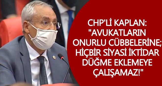 Avukatlık mesleğine yapılmış bir sabotaj girişimidir