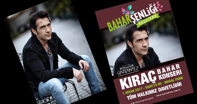 Bahar Şenliği Kıraç konseri ile başlıyor