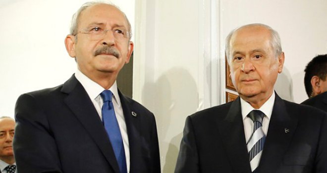 BAHÇELİ, KILIÇDAROĞLU'NA DA 'HAYIR' DEDİ...