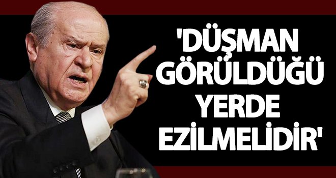 Bahçeli: Konuşacak söz kalmadı!..