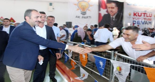 Bakan Gül, Nurdağı ilçe kongresine katıldı