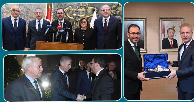 Bakan Kasapoğlu Gaziantep’te