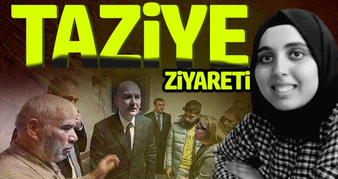 Bakan Soylu ve Bakan Özer'den saldırıda ölen öğretmenin ailesine taziye ziyareti