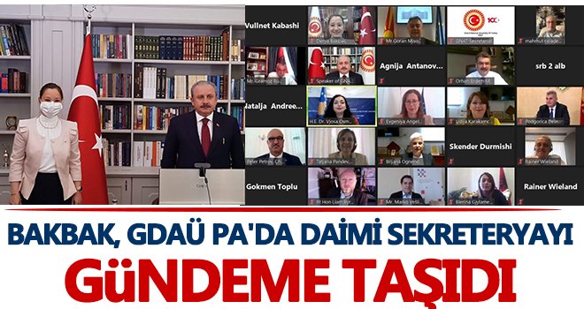 Bakbak, GDAÜ PA Sekretaryasını gündeme taşıdı 