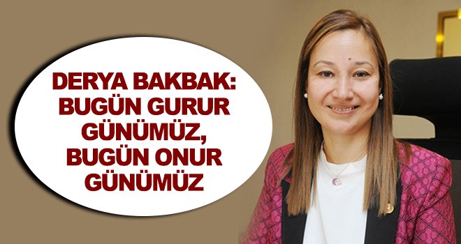 Bakbak'tan 29 Ekim Cumhuriyet Bayramı mesajı
