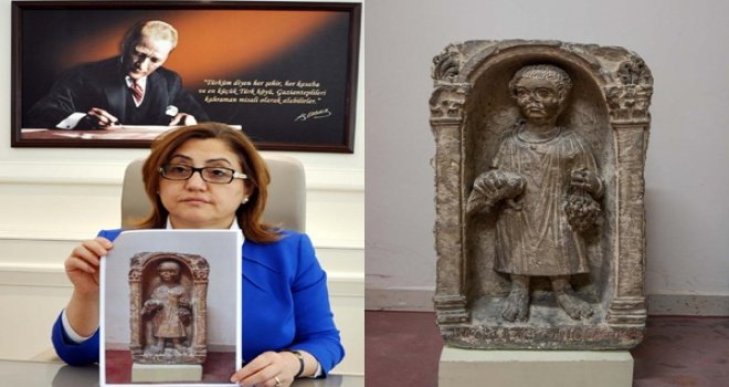 'Bambino' heykeli 85 yıl sonra tekrar Gaziantep'te