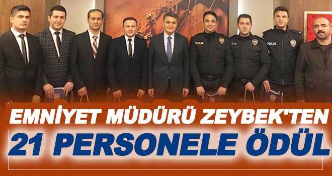 Başarılı personeller ödüllendirildi!