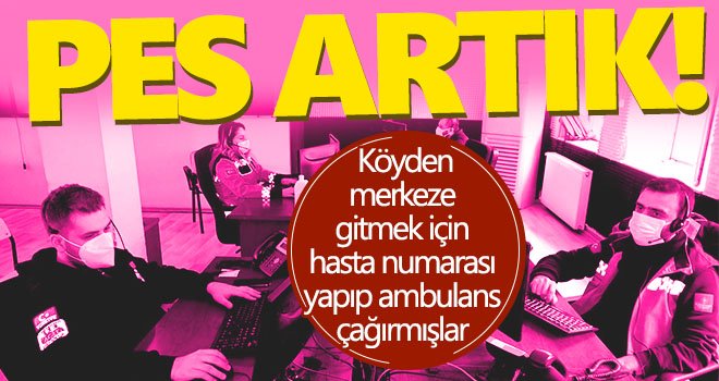 Başı ağrıyan, ilaç yazdırmak isteyen 112'yi aradı