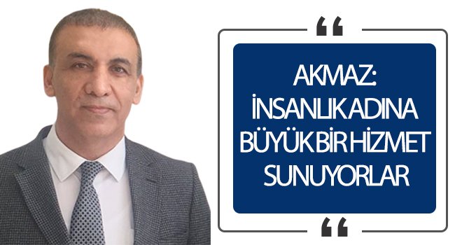Başkan Akmaz 14 Mart Tıp Bayramını kutladı