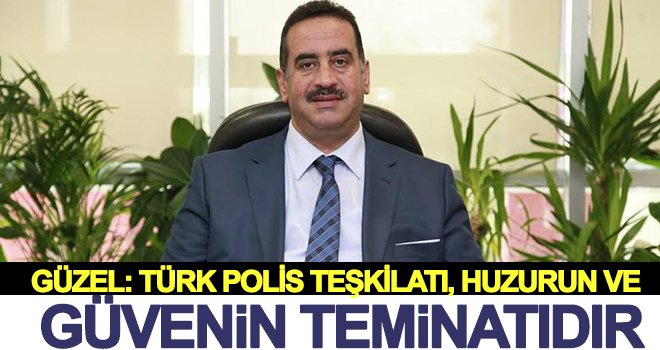 Başkan Cuma Güzel, Polis haftasını kutladı