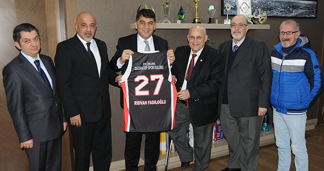 Başkan Fadıloğlu, Başkan Kalanderi konuk etti