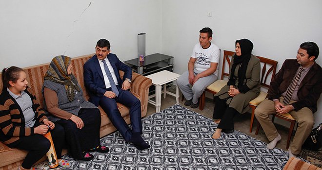 Başkan Fadıloğlu'ndan ev ziyaretleri