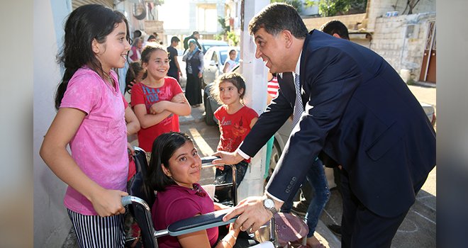 Başkan Fadıloğlu'ndan Sümeyye'ye ilgi