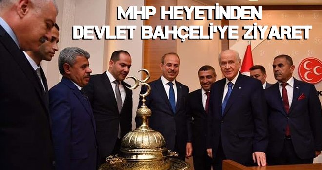 Başkan Kılıç, Bahçeli’ye ‘Paşa Mangalı' hediye etti