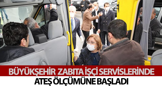 Başkan Şahin, valiyle işçi servislerini denetledi