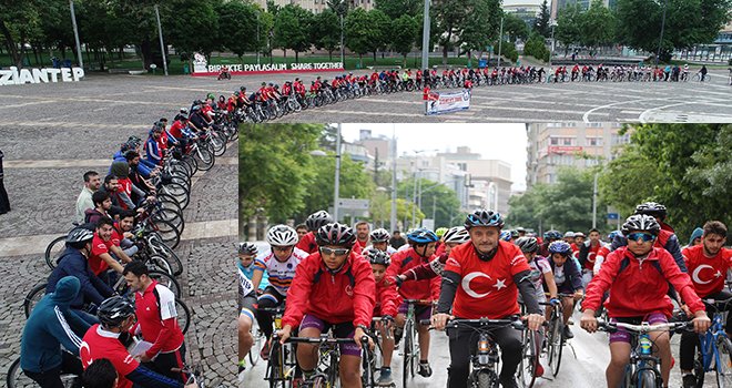 Başkan Tahmazoğlu Vatandaşlarla Pedal Çevirdi