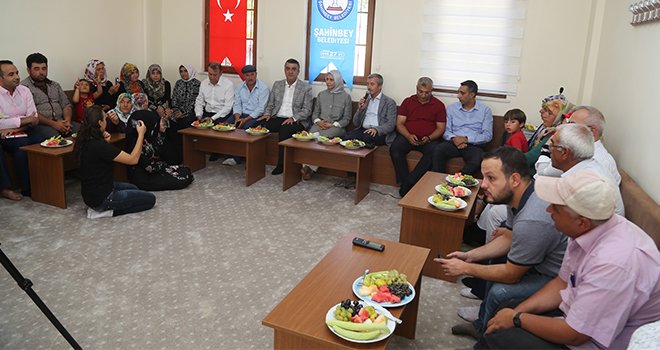 Başkan Tahmazoğlu'ndan yeni mahallelere ziyaret