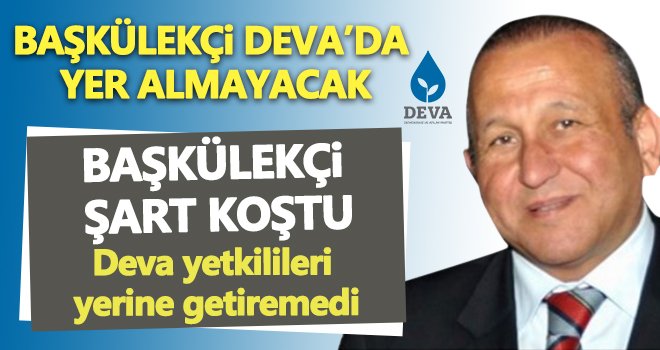 Başkülekçi: İlkelerimden vazgeçemem