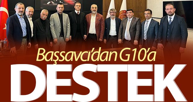 Başsavcı’dan G10’a Destek