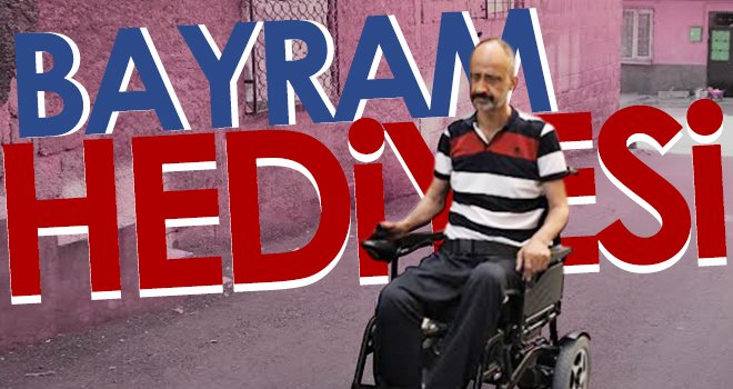Bayram hediyesi, Cuma Gider’i mutlu etti