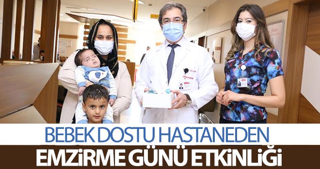Bebek dostu hastaneden annelere süt arttırıcı gıda paketi