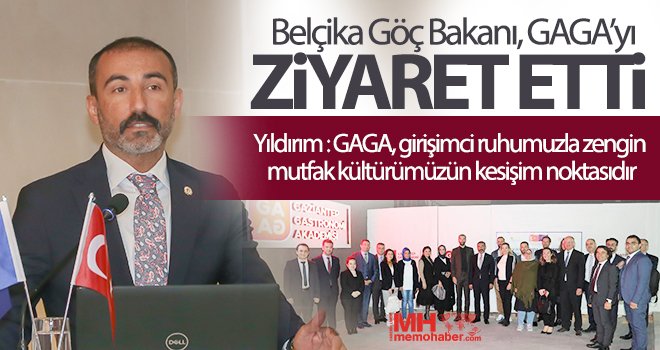 Belçika Göç Bakanı, GAGA’yı ziyaret etti