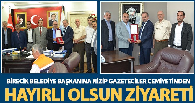 Belediye Başkanı Mirkelam'a makamında ziyaret