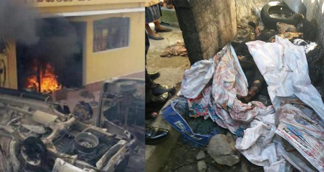 Belediye Başkanını Linç Edip Diri Diri Yaktılar