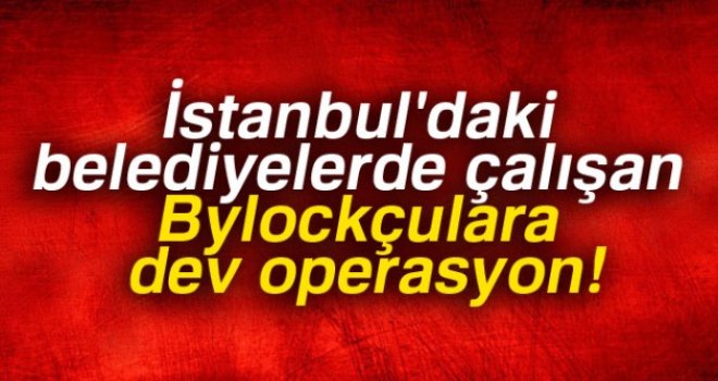 Eski belediye çalışanlarına operasyon: 61 gözaltı