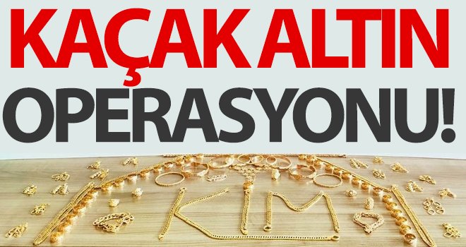 Beline sardığı 210 bin TL değerinde kaçak altınla yakalandı