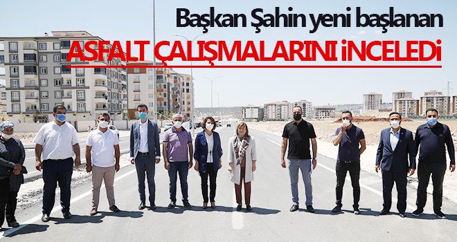 Belkıs ve Göllüce'de yapılan yeni yollarda sona gelindi